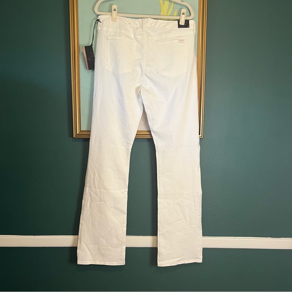 Jen7 & Seven For All Mankind White Slim Bootcut Sculpting Jeans Sz 14 - Picture 3 of 9